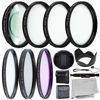 Picture of Ultimaxx 52MM Complete Lens Filter Accessory Kit for Lenses with 52MM Filter Size: UV CPL FLD Filter Set + Macro Close Up Set (+1 +2 +4 +10)