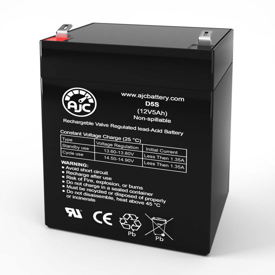 Picture of APC Back-UPS 6 OUTLETS 450VA 120V BN450M 12V 5Ah UPS Battery - This is an AJC Brand Replacement