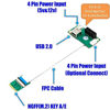 Picture of NGFF (M.2) Key A/E to PCI-E Express X1+USB Riser Card with High Speed FPC Cable