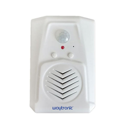 Picture of PIR Infrared Motion Sensor Activated Recordable Voice Audio Player Entrance Welcome Doorbell for Shop Store with USB Cable, Download MP3 Files Freely