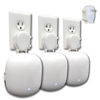 Picture of The Nest WiFi Pro Genie Wall Mount Outlet Holder Stand (3-Pack) | Lowest Profile | Open Access | No Messy Screws or Tape | Reinforced Support | Horizontal and Vertical Outlets