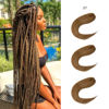 Picture of Dosso Beauty 3 Pack Hypoallergenic Pre-Stretched 28 Inch Braiding Hair (#27)