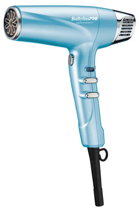 Picture of BaBylissPRO Hair Dryer, Nano Titanium Dual Ionic Blow Dryer, Hair Styling Tools & Appliances, BNT9100