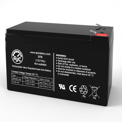 Picture of AJC Battery Compatible with CyberPower CS CST135XLU 12V 7Ah UPS Battery