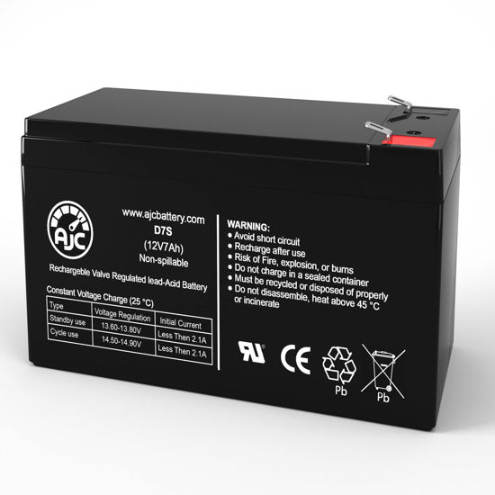 Picture of AJC Battery Compatible with CyberPower CS CST135XLU 12V 7Ah UPS Battery