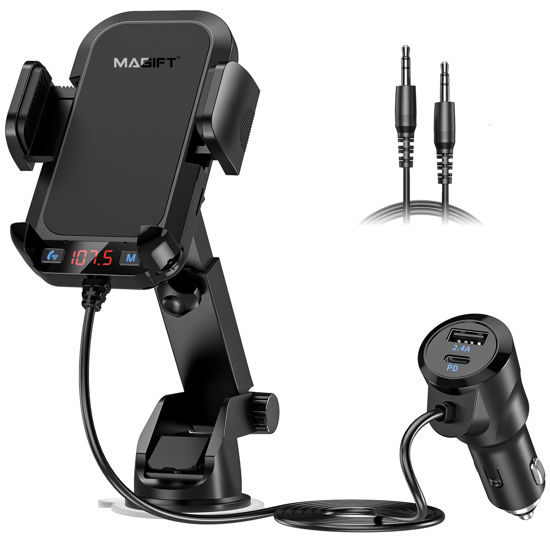 Cheap Bluetooth FM Transmitter For Car Stronger Dual Mics Deep