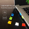 Picture of 50PCS USB Port Dust Cover Type A Interface Anti Dust Protector Stopper Compatible with Table PC Notebook LaptopPort Protectors Anti-Dust Dirt for USB Female Ports (White)