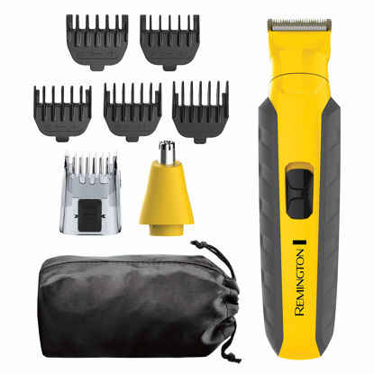 Picture of Remington® Virtually Indestructible All-in-One Grooming Kit, Yellow, PG6856