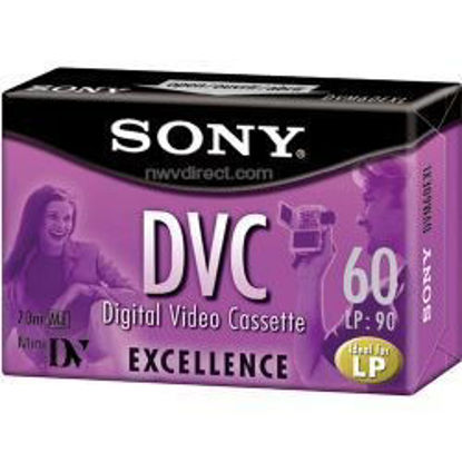 Picture of Sony DVM-60EX 60 Minutes Excellence Mini DV Video Cassette