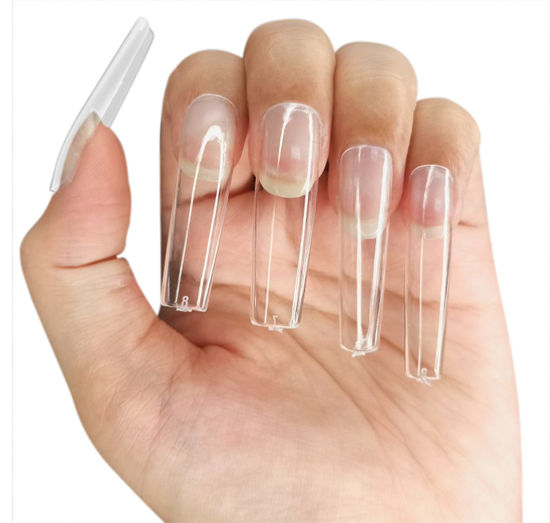 Gelsky Wholesale Clear Tips Nail Square Soft Gel Tips Xxxl Soft French Nail  Tip - China Nail Tips and DIY Nail price | Made-in-China.com