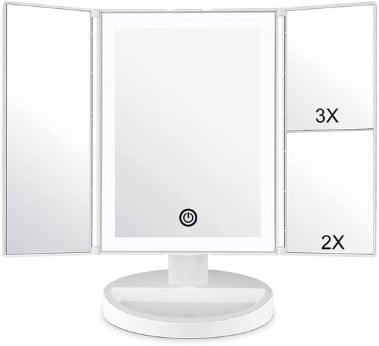 Weily lighted makeup mirror hotsell