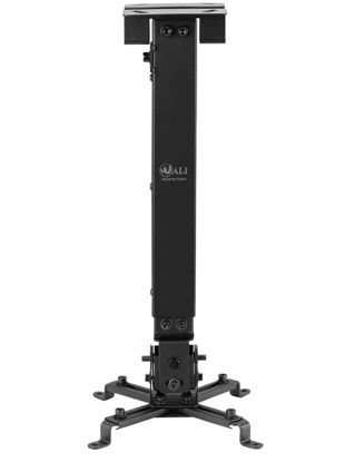 Picture of WALI Universal Projector Mount, Projector Ceiling Mount with 25.6'' Extendable Arms, Projector Mounting for Ceiling Adjustable Height Holds up to 44 lbs Projector Holder/Hanger (PM-001-B), Black