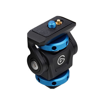 Picture of Elgato Cold Shoe - Adjustable ¼ inch Thread Mount for Lights, Off-Camera Flash, Microphones, Compatible with Key Light Mini, Light Stands, tripods, Perfect for Photo and Video Studio Production