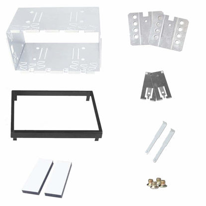 Picture of Universal Double 2 Din Car Player Stereo Radio Replacement Fitting Cage Kit Installation