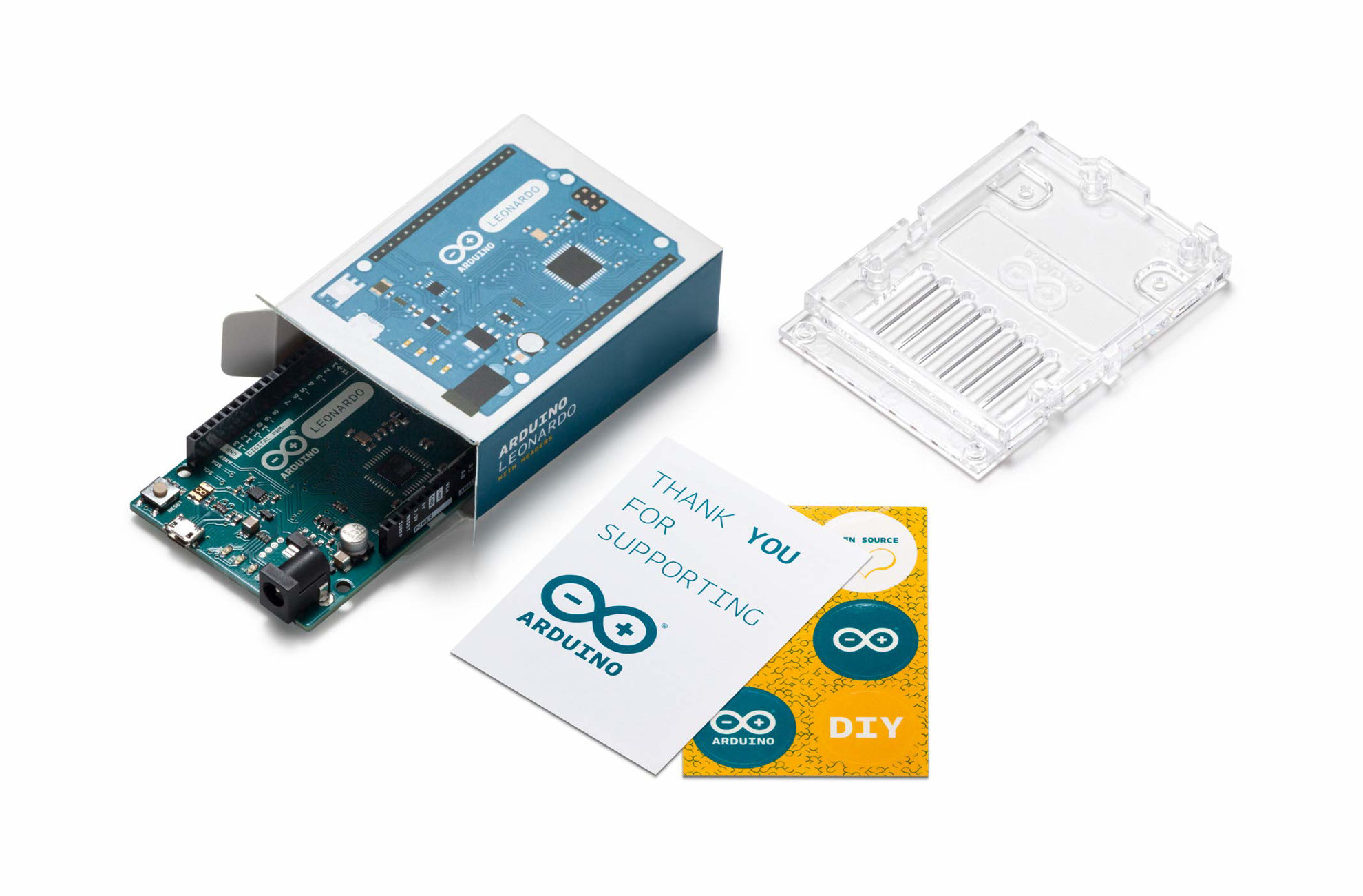 GetUSCart- Arduino Leonardo with Headers [A000057]