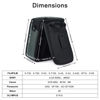 Picture of S-ZONE Camera Insert Bag Waterproof Lens Cube Case Compatible with Nikon Canon Sony Fuji for SLR DSLR Mirrorless Lens Cables Accessories