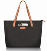Picture of Prite Laptop Tote Bag for Women Shoulder Bag with 16” Computer Compartment for Work School Travel (Black)