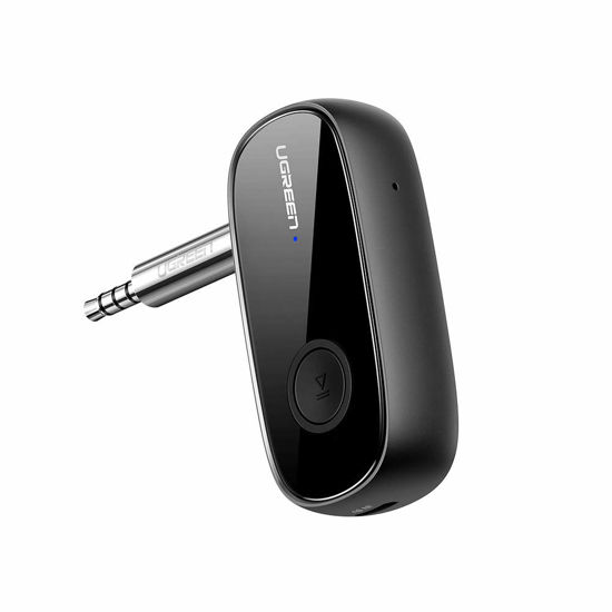 Wireless Bluetooth 3.5mm AUX Audio Stereo Music Car Receiver Adapter with  Mic