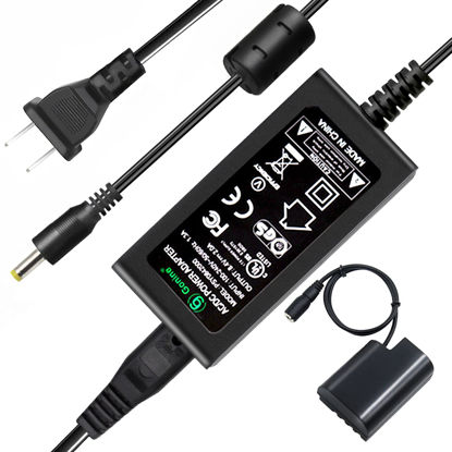 Picture of Gonine DMW-DCC12 AC Power Adapter DMW-AC8 Plus DC Coupler Kit (PANASONIC BLF-19 Battery Replacement) for PANASONIC DMC-GH3 DMC-GH4 DMC-GH3K DMC-GH4K DC-GH5 and Sigma SDQ SDQH Digital Camera.