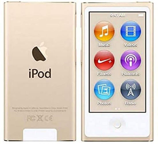 Picture of M-Player iPod Nano 16GB Gold 8th Generation with Generic Accessories [Packaged in White Box]
