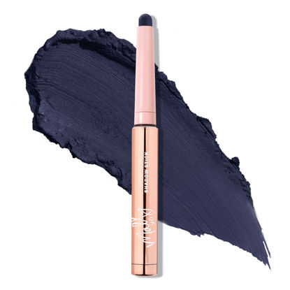 Picture of Mally Beauty Evercolor Eyeshadow Stick - Deep Ocean Matte - Waterproof and Crease-Proof Formula - Easy-to-Apply Buildable Color - Cream Shadow Stick