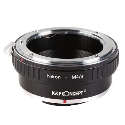 Picture of K&F Concept Adapter for Nikon F Mount Lens to Micro 4/3 M4/3 Mount Adapter G6 GH