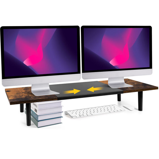 Desktop discount computer shelf