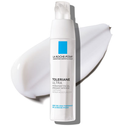 Picture of La Roche-Posay Toleriane Dermallergo Ultra Soothing Repair Face Moisturizer for Sensitive Skin, Gentle Moisturizing Face Cream for Dry Skin, Packaging May Vary, Formerly Toleriane Ultra