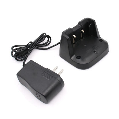 Picture of SBH-28 Desktop Rapid Charger for Yaesu FT-70DR FT-70D FT-70 Radio Yaesu SBR-24li Battery Charger