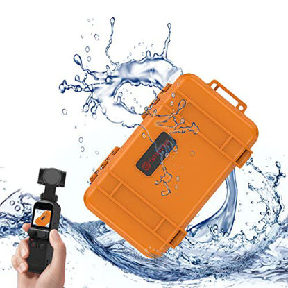 Picture of Smatree Waterproof Hard Case Compatible with DJI Osmo Pocket 2/Osmo Pocket Camera and Accessories?Orange?