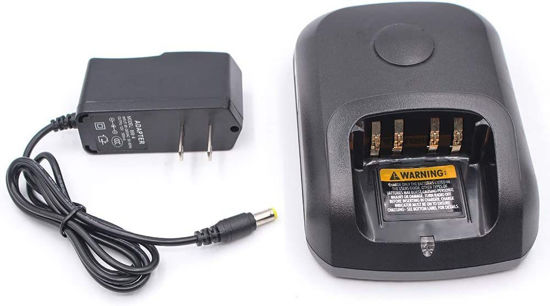 Picture of Purzest WPLN4232 Charger Compatible for Motorola XPR7550 XPR6550 XPR6350 XPR3500 XPR3300e XPR7350e XPR7550e XPR7580e APX4000 APX1000 XiR P8268 Radio WPLN4226 WPLN4226A NO-IMPRES Single Unit