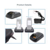 Picture of Purzest WPLN4232 Charger Compatible for Motorola XPR7550 XPR6550 XPR6350 XPR3500 XPR3300e XPR7350e XPR7550e XPR7580e APX4000 APX1000 XiR P8268 Radio WPLN4226 WPLN4226A NO-IMPRES Single Unit