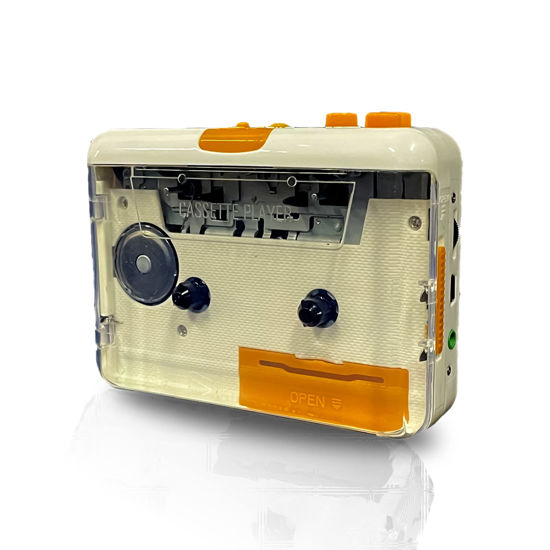 Picture of SOGTICPS Portable Tape Player Cassette Players Captures MP3 Audio Music via PC Compatible with Laptops and Personal Computers