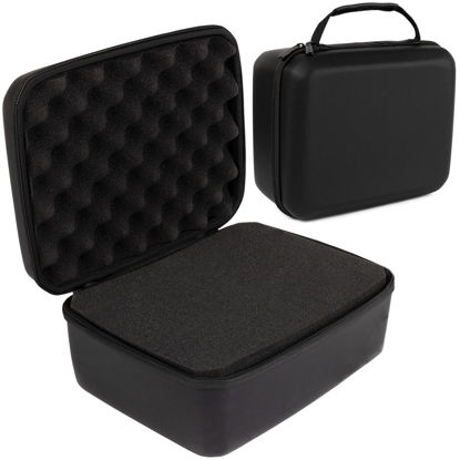 Picture of Protective Hard Case With Customizable Foam. 11 Inch Lightweight Hard Shell Case for Electronics, Cameras, Tablets, Phone & More - 11 x 9 x 5.5 Inches