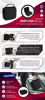 Picture of Protective Hard Case With Customizable Foam. 11 Inch Lightweight Hard Shell Case for Electronics, Cameras, Tablets, Phone & More - 11 x 9 x 5.5 Inches