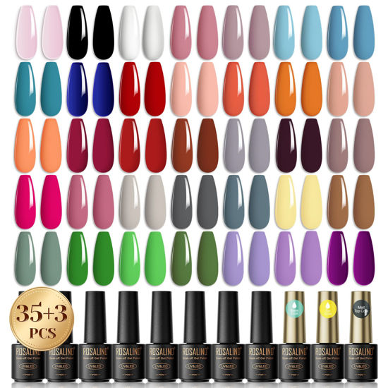 0009 - DND DUO GEL SET - COLOR CHART #9 -711 to 746 - (36 COLORS) –  SALONSUPPLYPLUS.COM