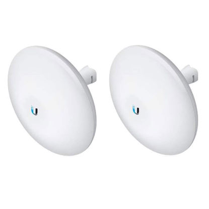 Picture of Ubiquiti Networks 2 PACK NBE-5AC-GEN2 NanoBeam ac Gen2 airMAX ac CPE with Dedicated Management Radio