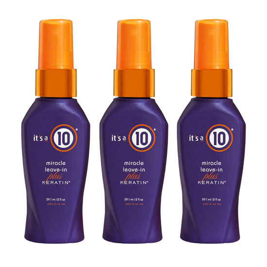 Picture of it's a 10 Haircare Miracle Leave-In plus Keratin Spray, 2 fl. oz. (Pack of 3)