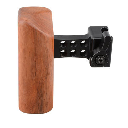 Picture of CAMVATE DSLR Wood Wooden NATO Handle Grip (Left Hand) - 1537