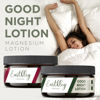 Picture of Earthley Wellness, Good Night Lotion, Magnesium Lotion, Apricot Oil, Shea Butter, Mango Butter, Candelilla Wax, Lavender Essential Oil, Vegan (Sensitive, 8oz)