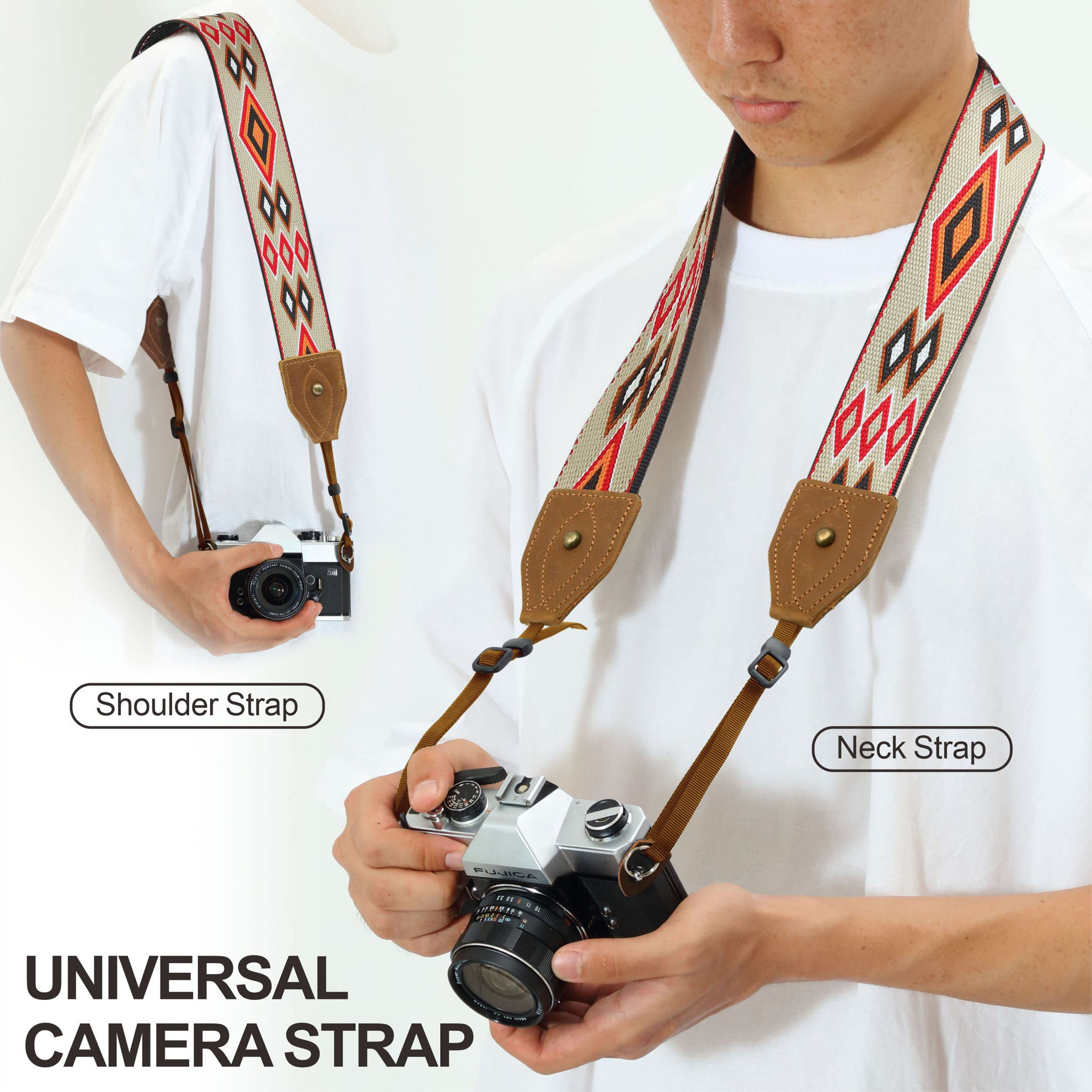 GetUSCart- Padwa Lifestyle Camera Strap - Double Layer Full Grain ...