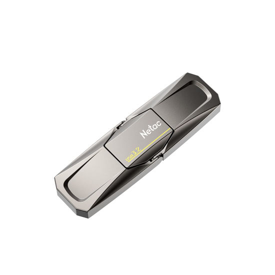 Picture of Netac 128GB Portable External USB Solid State Drive Type-c and USB 3.2 Dual Interface, up to 550MB/s Security Protection for Data Storage, Expansion of Storage for Photos/Videos/Music/Files, US5