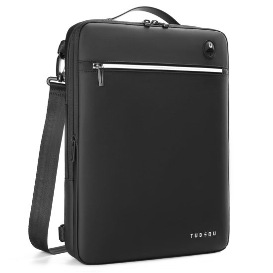 Picture of TUDEQU Laptop Bag 15.6 Inch Laptop Carrying Case,Water Resistant Slim Computer Bag Briefcase with Shoulder Strap for WomenMen