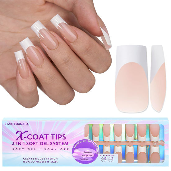 Glitter Flowers Crystal Long Square False Nails 1 Full Cover Detachable  Nials For DIY Nail Art From Qinjinqiu, $31.4 | DHgate.Com