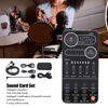 Picture of Zyyini Sound Card Set, Internal Sound Card, Live Voice Changer, USB Sound Card, Intelligent Noise Reduction, for Mobile Phone and Computer Universal, PC (K9)