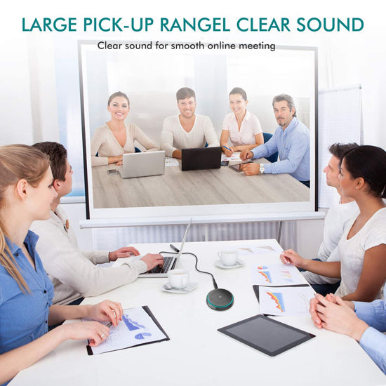 GetUSCart- USB Conference Microphone for Computer, 360°Omnidirectional ...