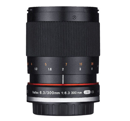 Picture of Rokinon 300M-MFT-BK 300mm F6.3 Mirror Lens for Olympus Pen and Panasonic Interchangeable Lens Cameras - MFT