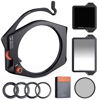 Picture of K&F Concept X PRO Square Filters Holder System Kit (Filter Holder + 95mm Circular Polarizer + Square GND8 Filter + ND1000 + 4 Filter Adapter Rings) for Camera Lens