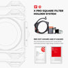 Picture of K&F Concept X PRO Square Filters Holder System Kit (Filter Holder + 95mm Circular Polarizer + Square GND8 Filter + ND1000 + 4 Filter Adapter Rings) for Camera Lens