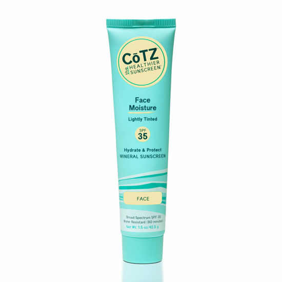 Picture of CoTZ Face Moisture Lightly Tinted Mineral Sunscreen Broad Spectrum SPF 35; 1.5 oz / 42.5 g